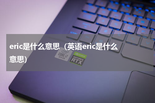 eric是什么意思（英语eric是什么意思）