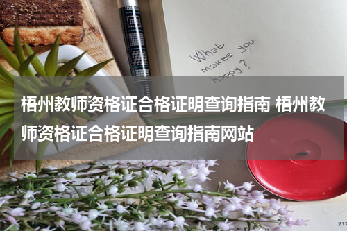 梧州教师资格证合格证明查询指南 梧州教师资格证合格证明查询指南网站