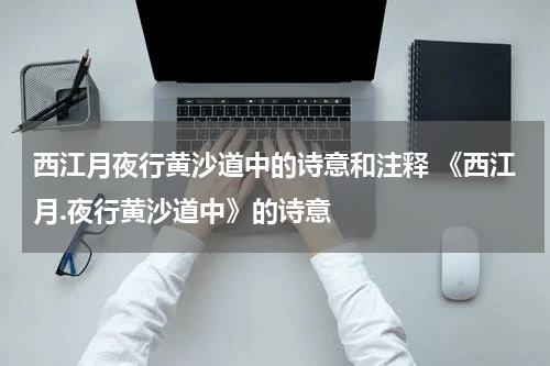 西江月夜行黄沙道中的诗意和注释 《西江月.夜行黄沙道中》的诗意