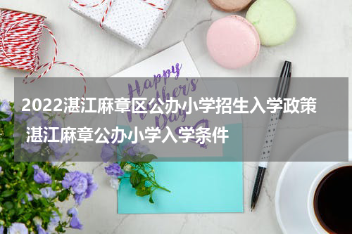 2022湛江麻章区公办小学招生入学政策 湛江麻章公办小学入学条件