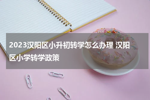 2023汉阳区小升初转学怎么办理 汉阳区小学转学政策