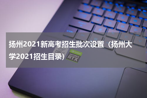 扬州2021新高考招生批次设置（扬州大学2021招生目录）