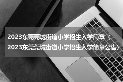 2023东莞莞城街道小学招生入学简章（2023东莞莞城街道小学招生入学简章公告）