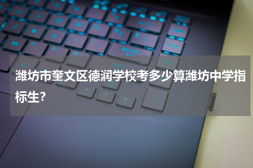 潍坊市奎文区德润学校考多少算潍坊中学指标生？