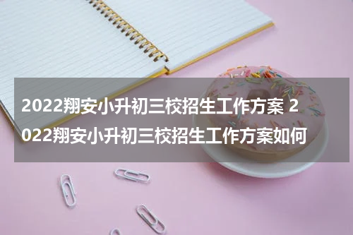 2022翔安小升初三校招生工作方案 2022翔安小升初三校招生工作方案如何