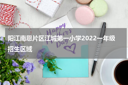 阳江南恩片区江城第一小学2022一年级招生区域