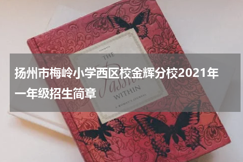 扬州市梅岭小学西区校金辉分校2021年一年级招生简章