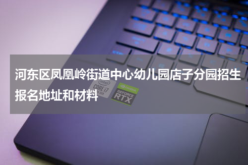 河东区凤凰岭街道中心幼儿园店子分园招生报名地址和材料