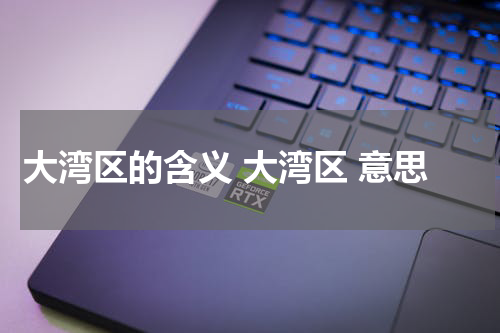 大湾区的含义 大湾区 意思