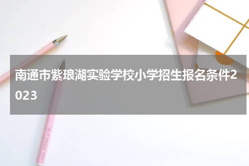 南通市紫琅湖实验学校小学招生报名条件2023