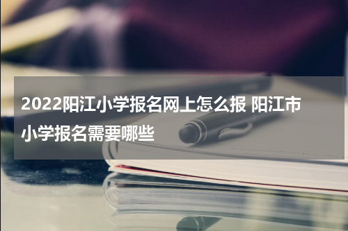 2022阳江小学报名网上怎么报 阳江市小学报名需要哪些