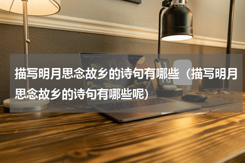 描写明月思念故乡的诗句有哪些（描写明月思念故乡的诗句有哪些呢）