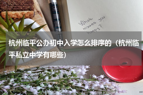杭州临平公办初中入学怎么排序的（杭州临平私立中学有哪些）