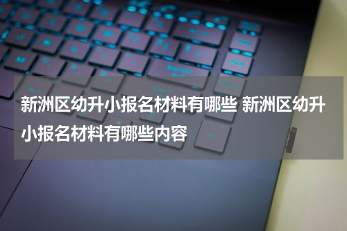新洲区幼升小报名材料有哪些 新洲区幼升小报名材料有哪些内容