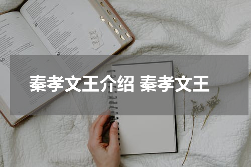 秦孝文王介绍 秦孝文王