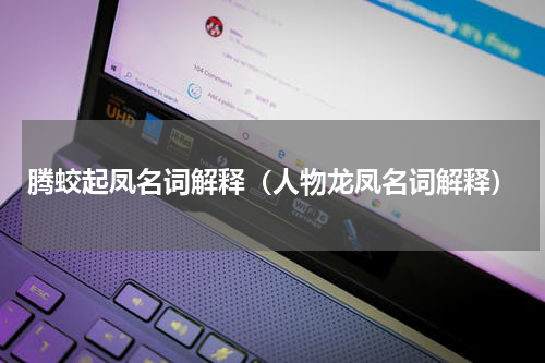 腾蛟起凤名词解释（人物龙凤名词解释）
