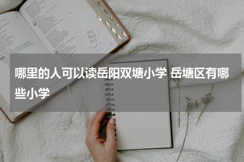 哪里的人可以读岳阳双塘小学 岳塘区有哪些小学