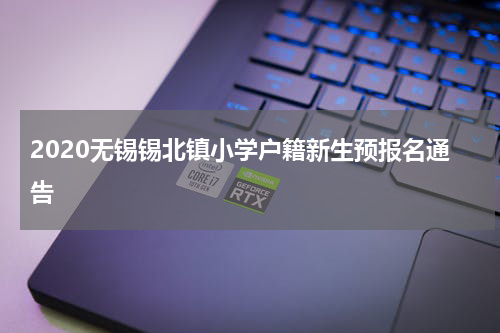 2020无锡锡北镇小学户籍新生预报名通告