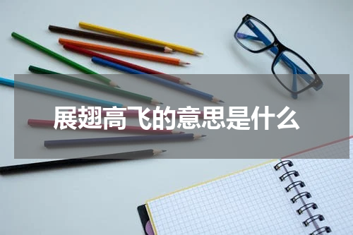 展翅高飞的意思是什么