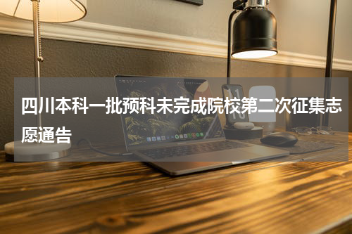 四川本科一批预科未完成院校第二次征集志愿通告