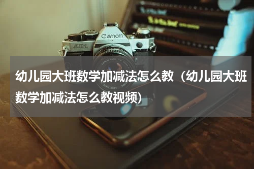 幼儿园大班数学加减法怎么教（幼儿园大班数学加减法怎么教视频）