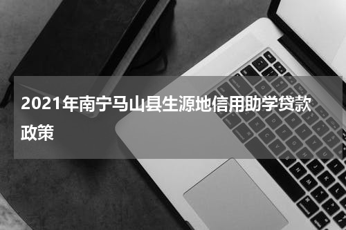 2021年南宁马山县生源地信用助学贷款政策