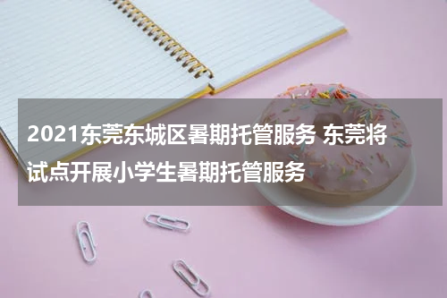 2021东莞东城区暑期托管服务 东莞将试点开展小学生暑期托管服务
