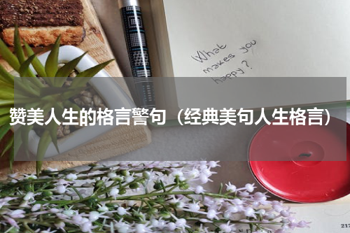 赞美人生的格言警句（经典美句人生格言）