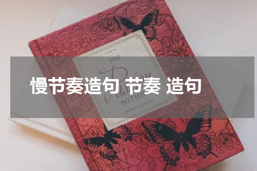 慢节奏造句 节奏 造句