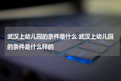武汉上幼儿园的条件是什么 武汉上幼儿园的条件是什么样的