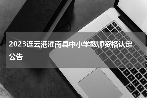 2023连云港灌南县中小学教师资格认定公告