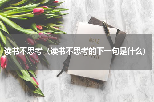 读书不思考（读书不思考的下一句是什么）