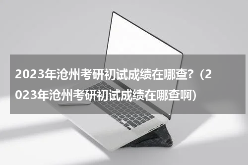2023年沧州考研初试成绩在哪查?（2023年沧州考研初试成绩在哪查啊）