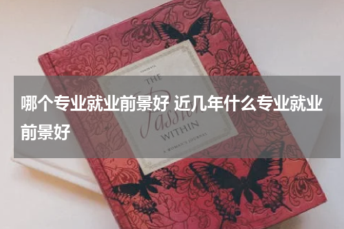 哪个专业就业前景好 近几年什么专业就业前景好