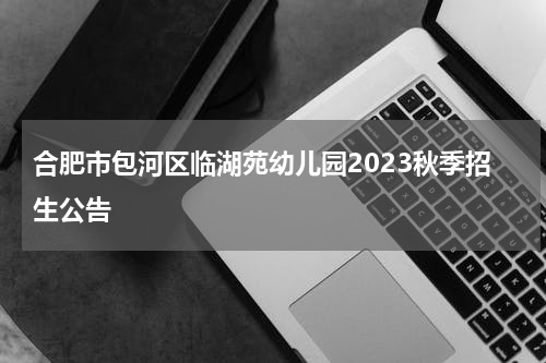 合肥市包河区临湖苑幼儿园2023秋季招生公告