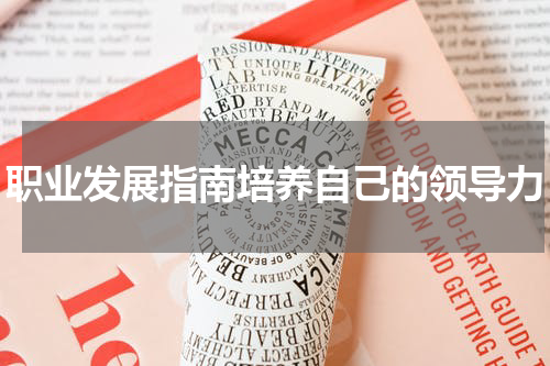 职业发展指南培养自己的领导力