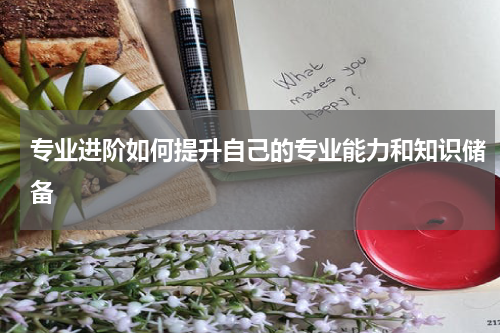 专业进阶如何提升自己的专业能力和知识储备