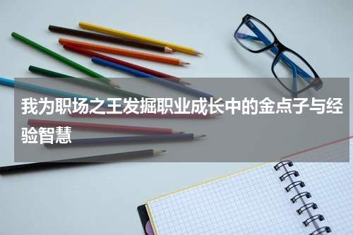 我为职场之王发掘职业成长中的金点子与经验智慧