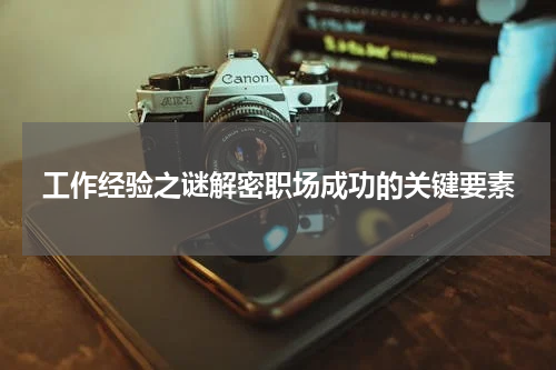 工作经验之谜解密职场成功的关键要素