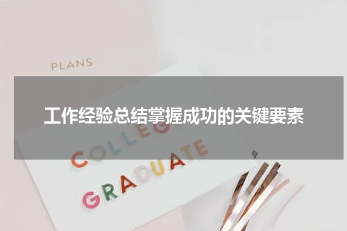 工作经验总结掌握成功的关键要素