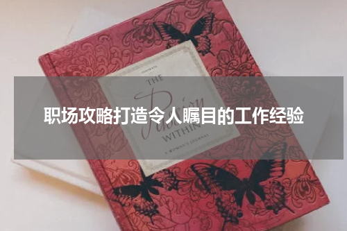 职场攻略打造令人瞩目的工作经验
