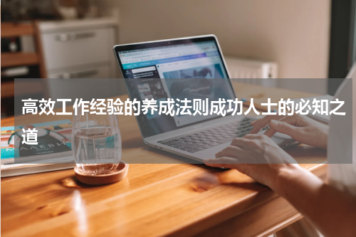 高效工作经验的养成法则成功人士的必知之道