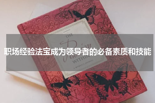 职场经验法宝成为领导者的必备素质和技能