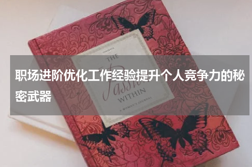 职场进阶优化工作经验提升个人竞争力的秘密武器