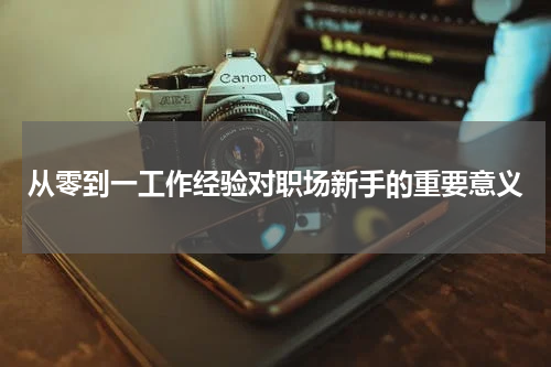 从零到一工作经验对职场新手的重要意义