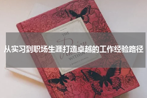 从实习到职场生涯打造卓越的工作经验路径