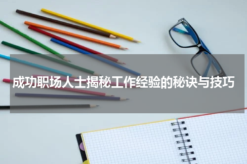 成功职场人士揭秘工作经验的秘诀与技巧