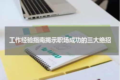 工作经验指南揭示职场成功的三大绝招