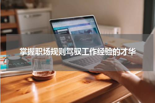 掌握职场规则驾驭工作经验的才华