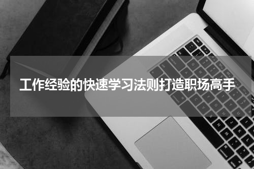 工作经验的快速学习法则打造职场高手